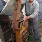 "I bought a block in 1959 to build the house. I cut about 45,000 cement bricks myself, then built the house bit by bit. I moved in in the early 1970s but even now it hasn't finished!"