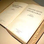 "I was pretty busy and working close to Estonian people. We didn’t have much time but I wanted to learn English. That dictionary been printed in Sweden [and bought through] agent in Germany."