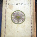 "My parents gave this Haggadah to me in 1946. Everybody in the family signed it at the ritual passover meal. It continues to be used each year - indicated by the many wine stains."