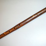 "This hand carved bamboo recorder was made by my father from the bamboo posts in our desert tent at El Shatt Displaced Persons' camp in Egypt. I especially liked the Serbian folk songs he would play and would folk dance to his music."