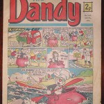 "Comics in the UK are a tradition - this one's The Dandy, we bought this a week before we left. The kids brought it with them for something to read on the plane."