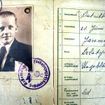 "This is my German passport dated 1943 for an Auslander (foreigner)."