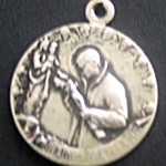 "The sweetest, kindest nuns gave this medallion to me when I lived with them for 18 months during the [Second World] war. I was six years of age then."