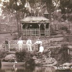 Schloss am Meer (Castle by the Sea) hut of the Emden prisoners of war c.1916. Berrima District Museum