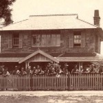 The Guards outside their new quarters c.1916. Paul Dubotzki Collection