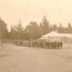 The last roll call was taken then the internees formed a column for the march to Moss Vale Station. Berrima District Museum