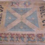 ‘Roll Up’ banner, 1860, Young Museum, NSW, Australia.