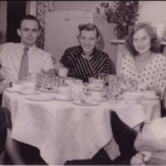 German friends of my Grandparents,  Henry (2nd from left) was on ship with Omi & is their dearest friend Hannelore (3rd from left) married Rudi My Grandmother (Omi) 4th from left,  Werner (lifelong friend)