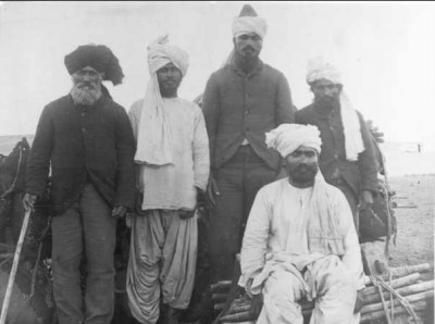 ‘Afghan’ cameleers, C.1890. Courtesy State Library of South Australia