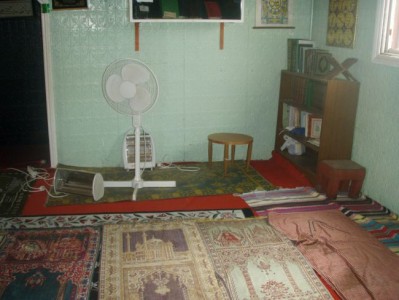 Prayer Mats inside the Mosque. Photograph by Patricia Assad. Courtesy Heritage Branch, NSW Department of Planning