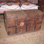 Wagga Travelling Trunk, 1880. Courtesy of the Museum of the Riverina