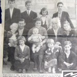 De Vos family arrives in Sydney, Australia, 23 May 1960 (Marius de Vos is standing, top left)