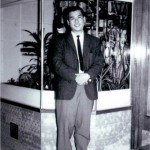 George Young outside Dragon restaurant, Wagga