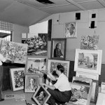 Adult education at Bathurst Migrant Camp 1951. Courtesy National Archives of Australia