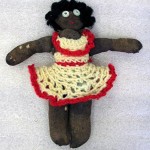 Doll crocheted by Reet Simmul at Bathurst Migrant Camp, 1949. Powerhouse Museum Collection