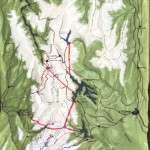 Snowy Mountains Hydro Electric Scheme Topographic model, c.1960 - 1965