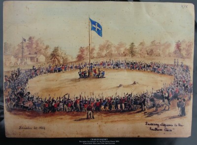 1854 Eureka Flag | Australia's history timeline | NSW Migration Centre