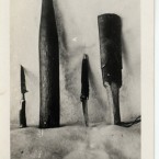 Weapons made by the internees possibly used by members of the Black Hand at Holsworthy c.1915 	1916. Paul Dubotzki Collection