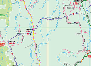 Map of Wollondilly