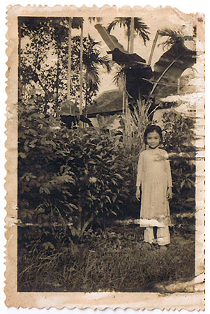 Thanh Hue aged 7