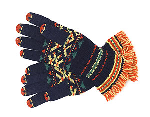 Traditional Estonian gloves