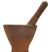 Mortar and pestle