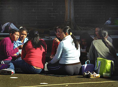 Mothers at Buddharangsee Thai Community Language School