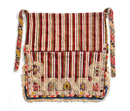 Apron woven 1954, Trebenista, Ohrid