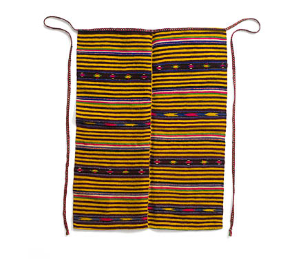 Apron woven 1947-49, Zbazdi, Struga