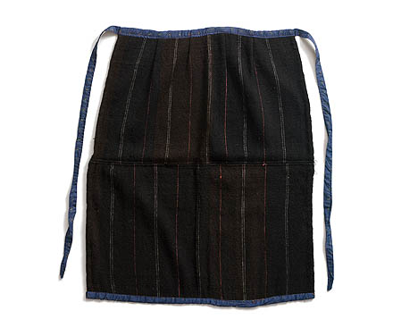 Apron woven 1947, Velusina, Bitola