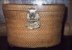 Photo:  Chinese teapot basket (Inverell Pioneer Village)