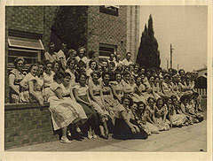 Group of workers from Stamina (Isaacs) garment manufacturers 